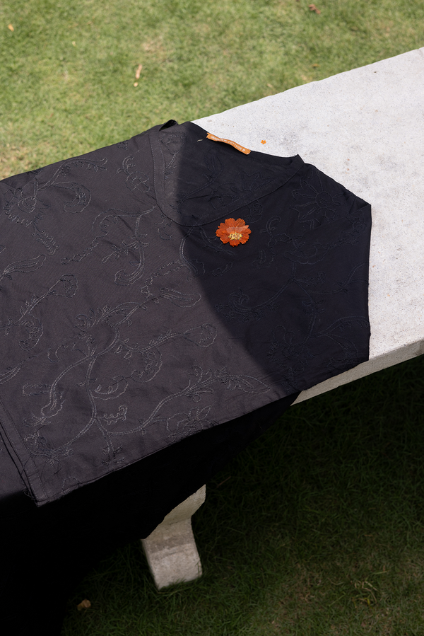 Hand-Stitch N K R Shirt