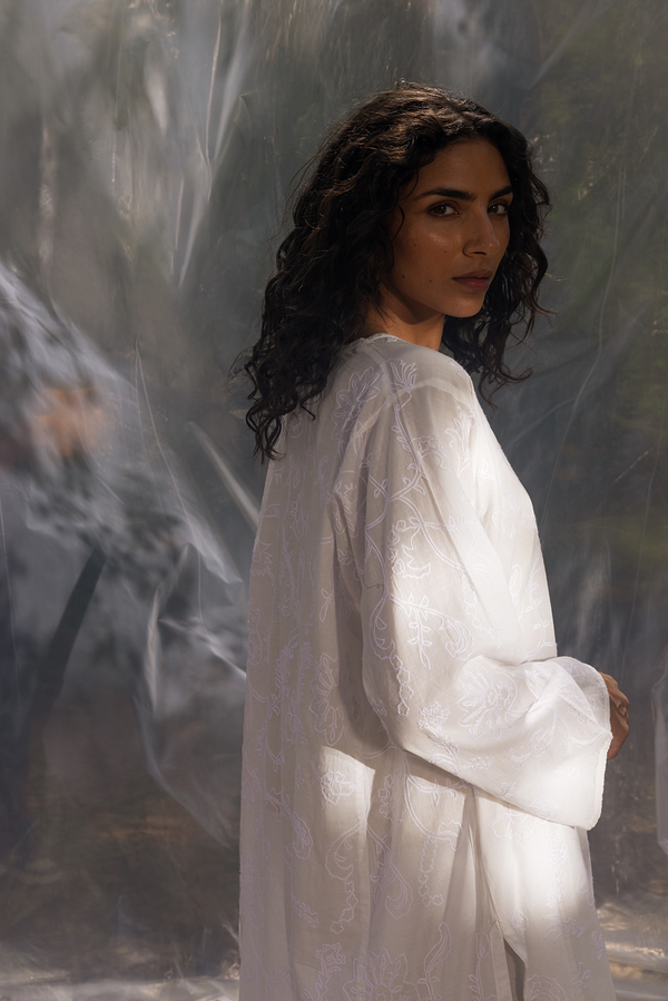 Hand-Stitch N K R Shirt