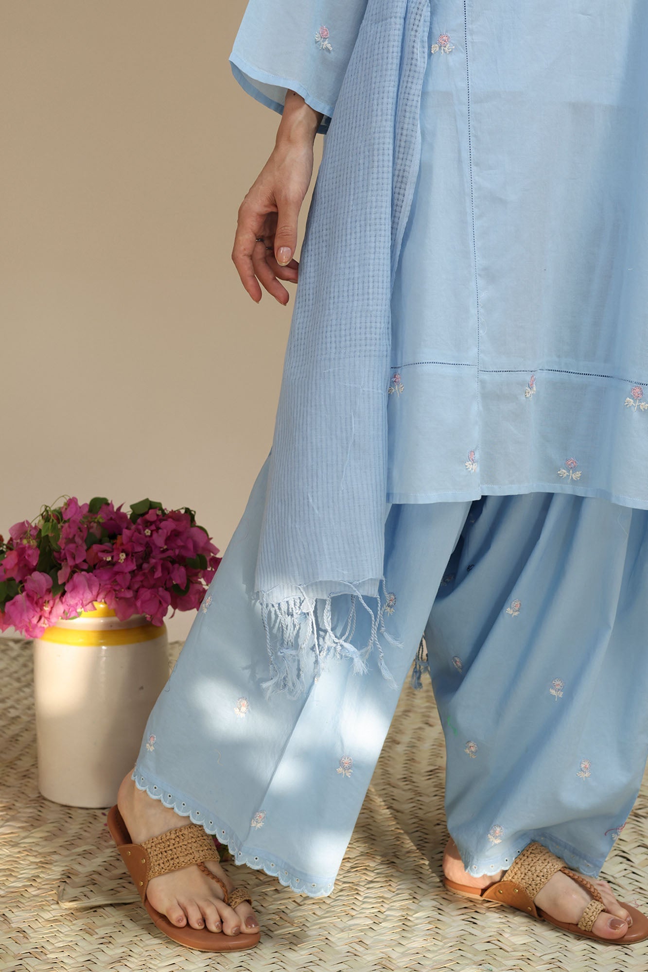 Hand-Embroidered 3-Piece Suit