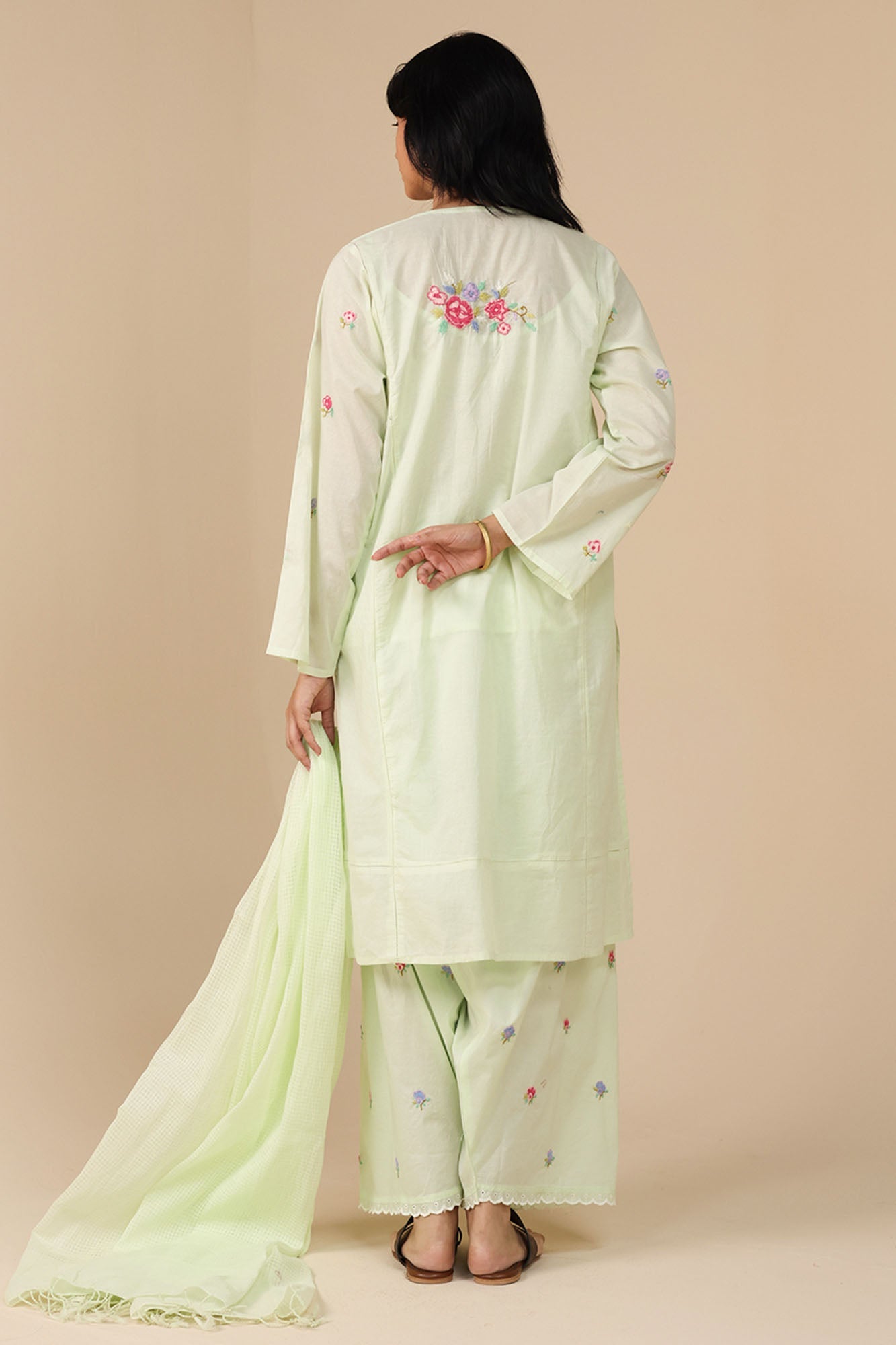 Hand-Embroidered 3-Piece Suit