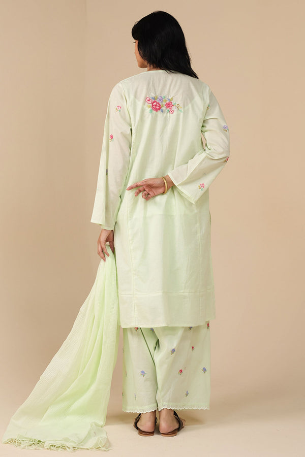Hand-Embroidered 3-Piece Suit