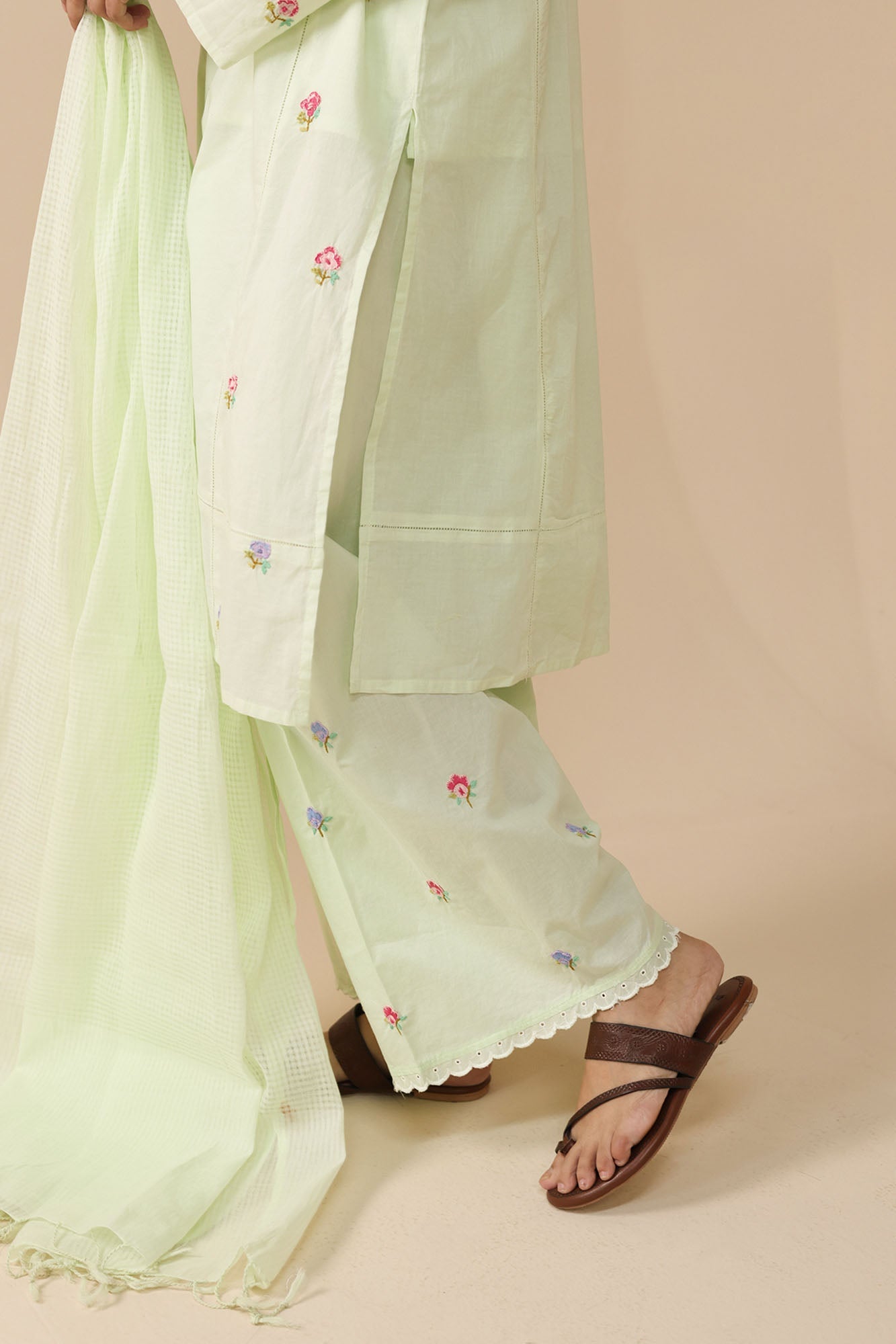 Hand-Embroidered 3-Piece Suit