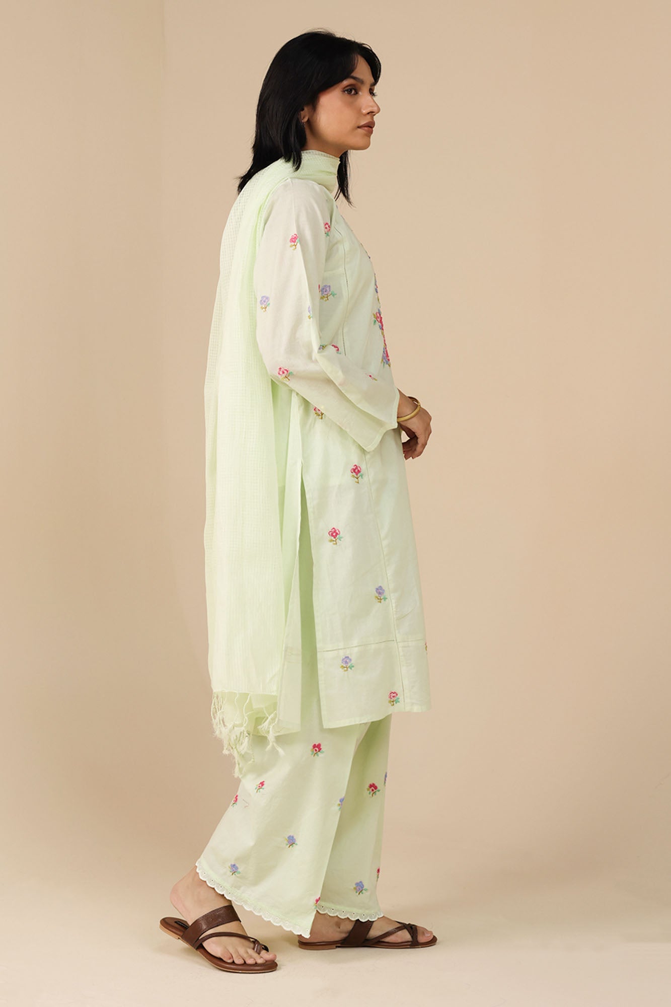 Hand-Embroidered 3-Piece Suit