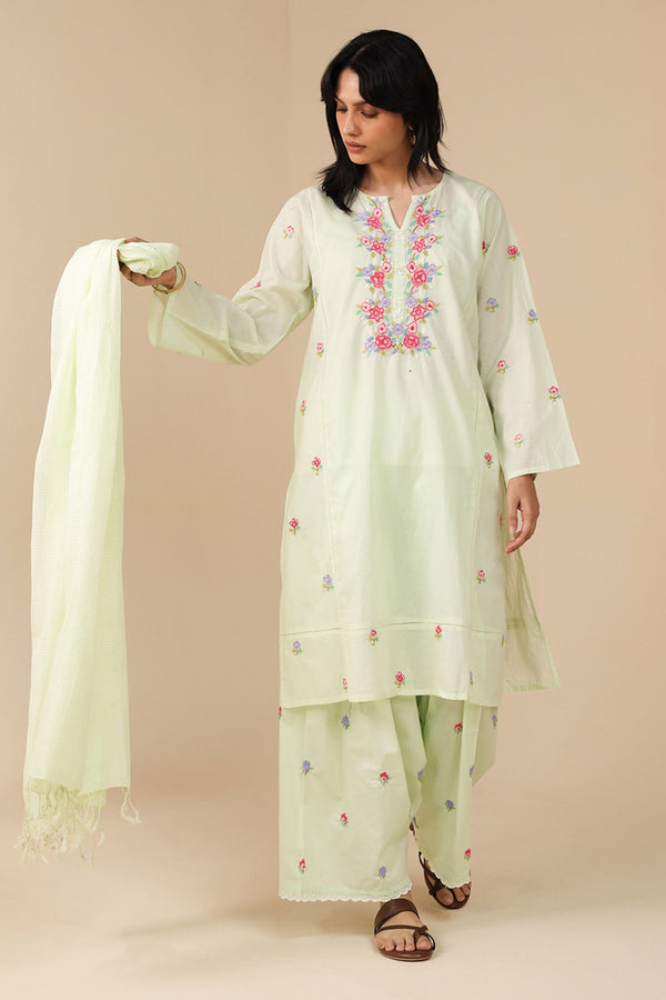 Hand-Embroidered 3-Piece Suit