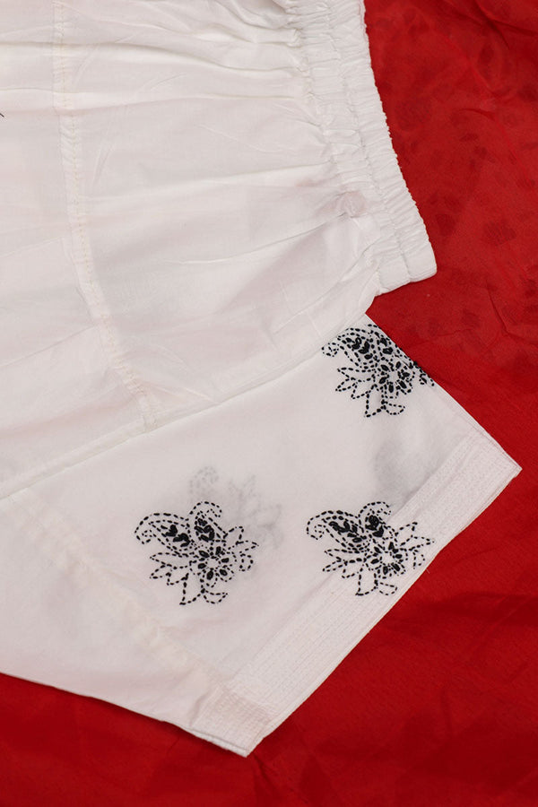 Hand-Embroidered Classic-Fit Shalwar