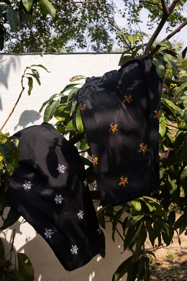 N K R Hand-Embroidered Shalwar