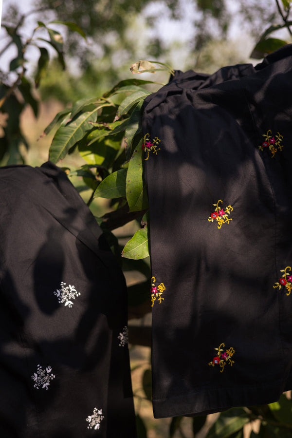 N K R Hand-Embroidered Shalwar