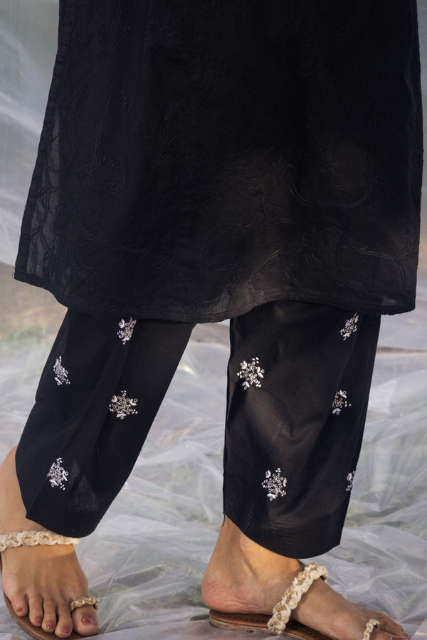 N K R Hand-Embroidered Shalwar