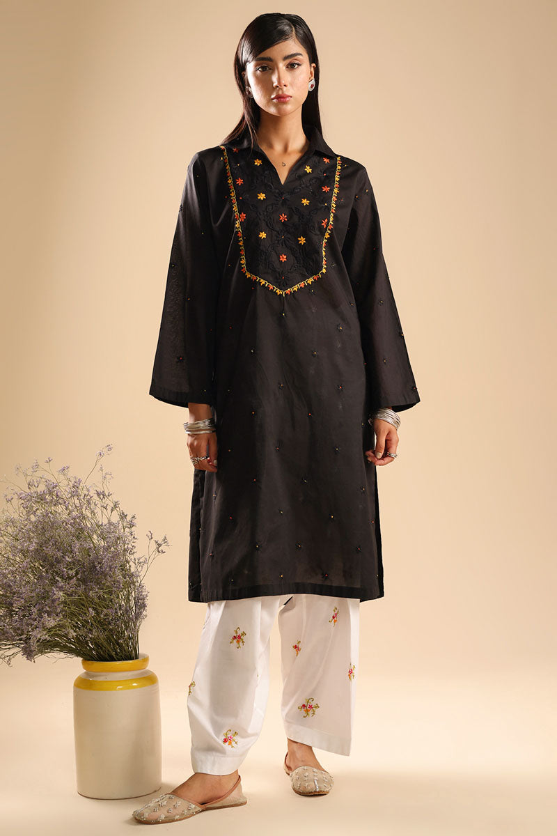 Phool Hand-Embroidered N K R Shirt
