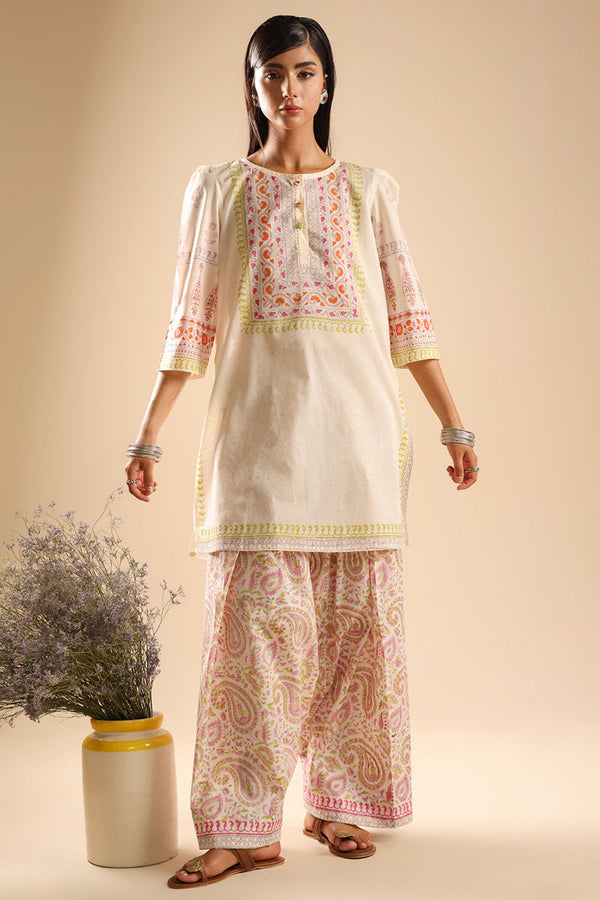 Hand-Block Printed Fasanay Set