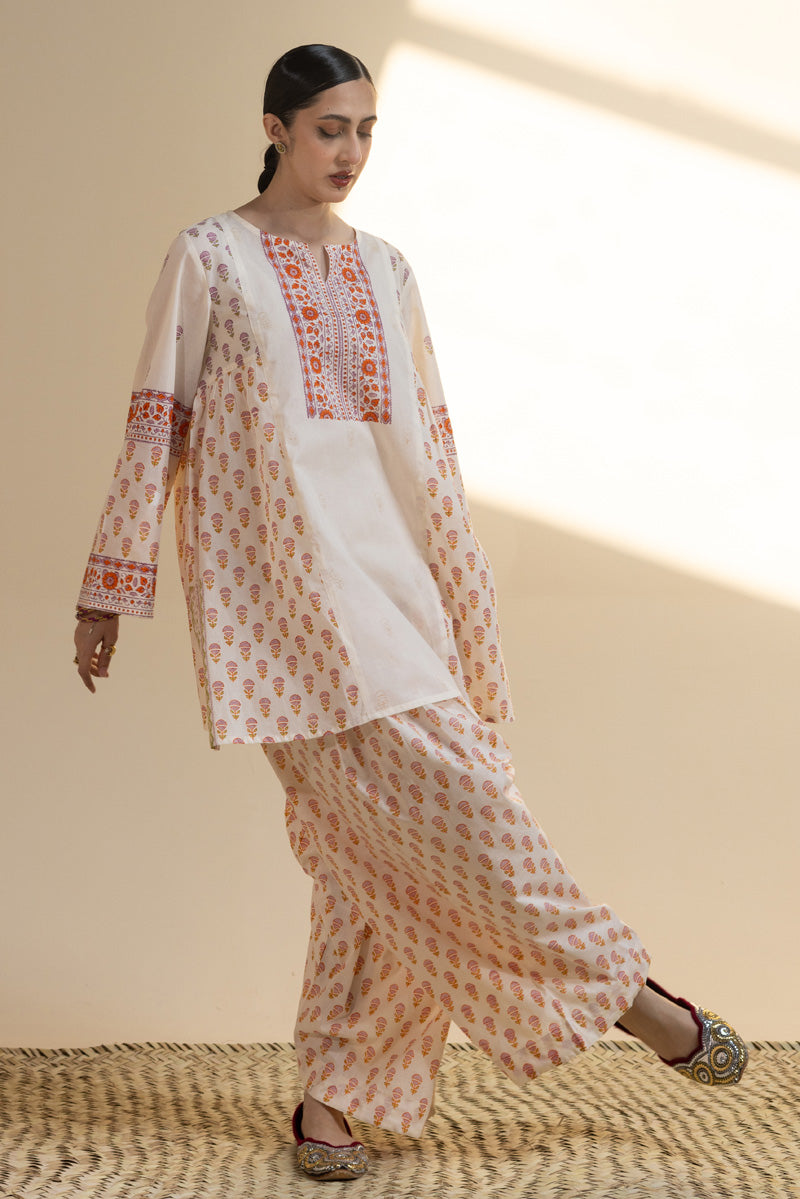 Soft Hand-Block Printed Set
