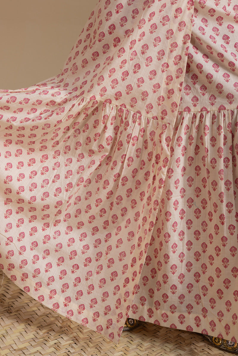 Hand-Block Printed Sarong Set