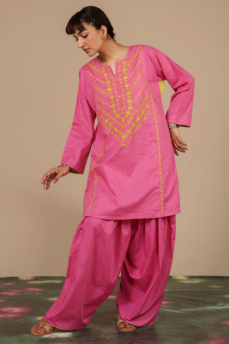 Embroidered Gulay Sita Duo-Set