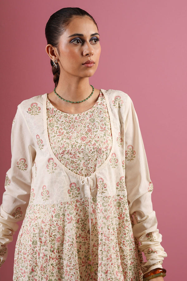 Block Printed Anarkali