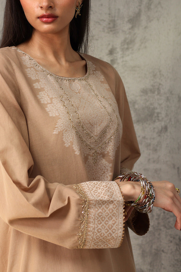 Embroidered Jacquard Set