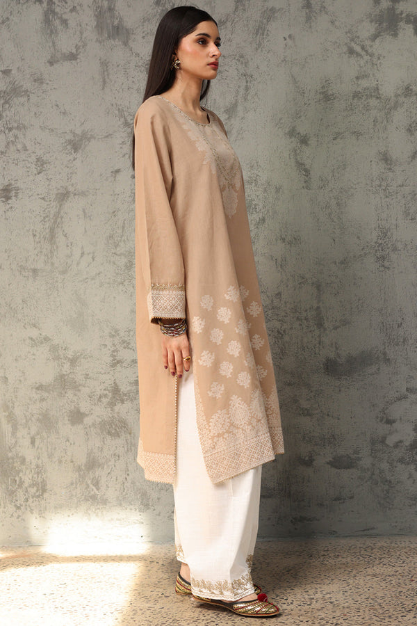 Embroidered Jacquard Set