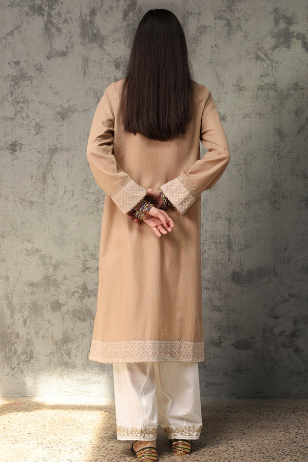 Embroidered Jacquard Set