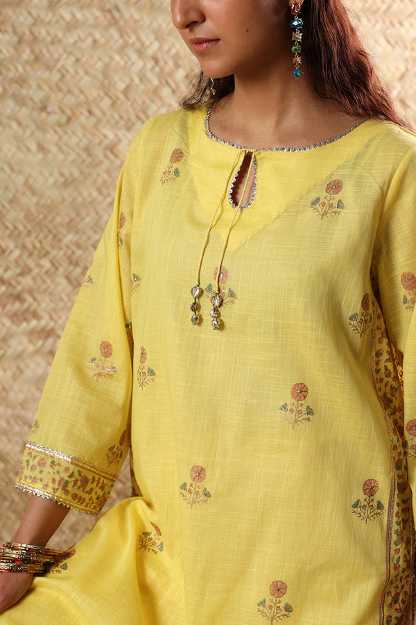 Gota Naqsh Jamni Set