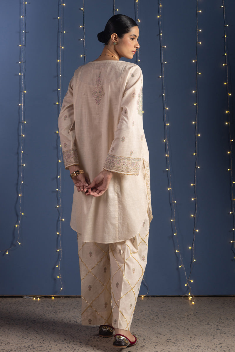 Ganga Jamni Gota Nur Set