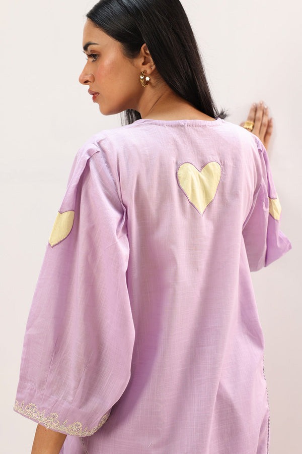 Embroidered Gota Jamni Set