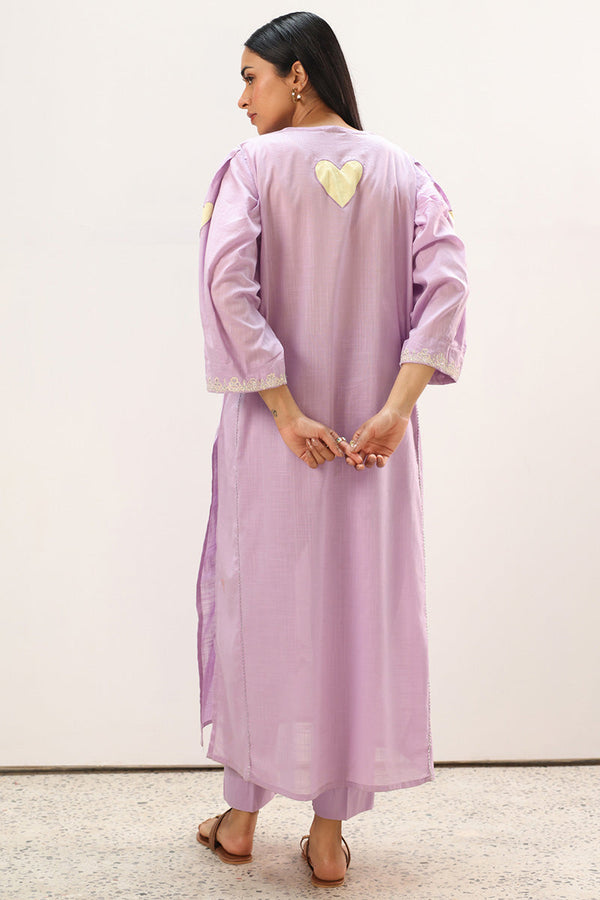 Embroidered Gota Jamni Set