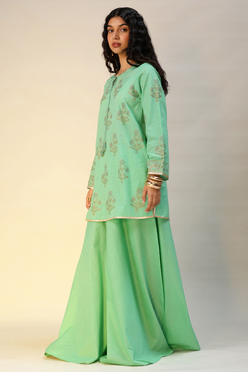 Zari Gul Jamni Set