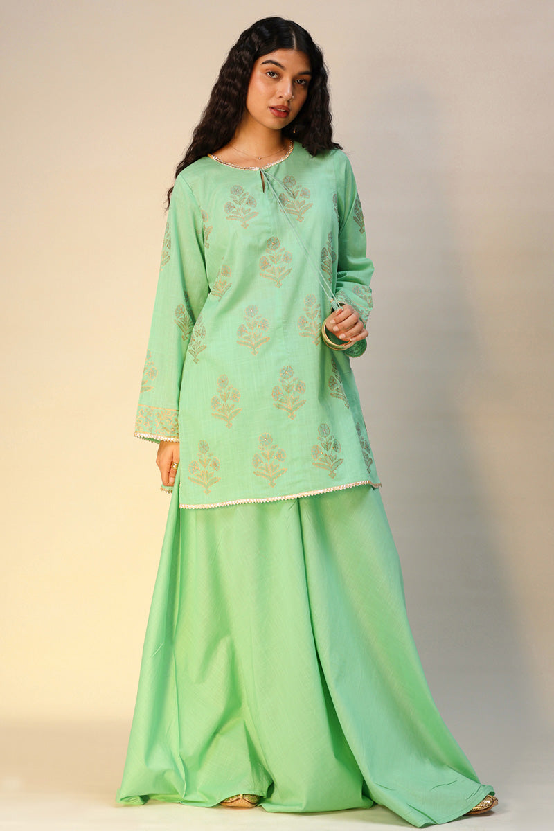 Zari Gul Jamni Set