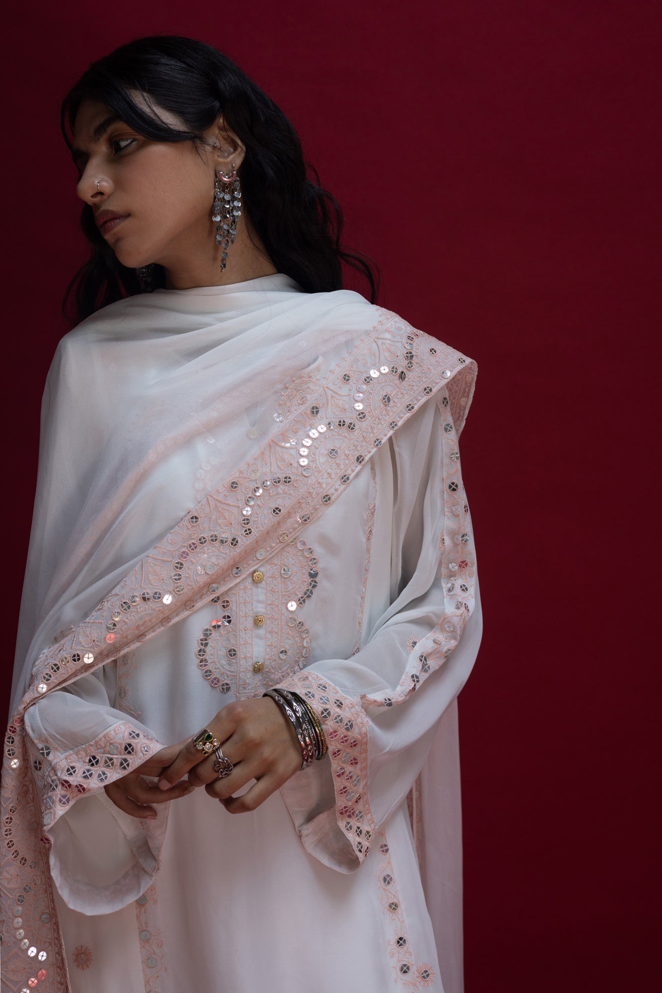 Sunehri Sequin 3-Piece Ensemble