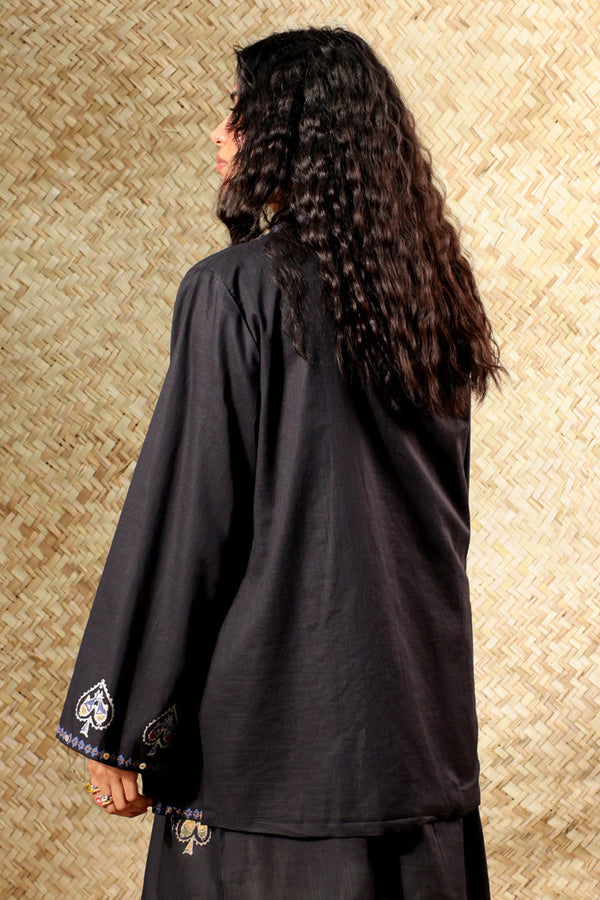 Hand-Block Printed Jacket