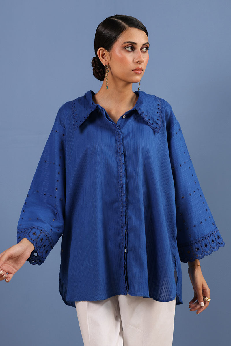 Broderie Blush Edit Top