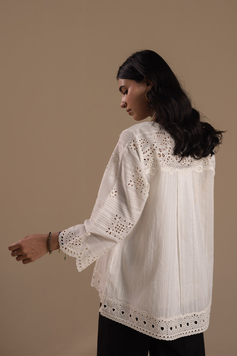 Broderie Whisper Top