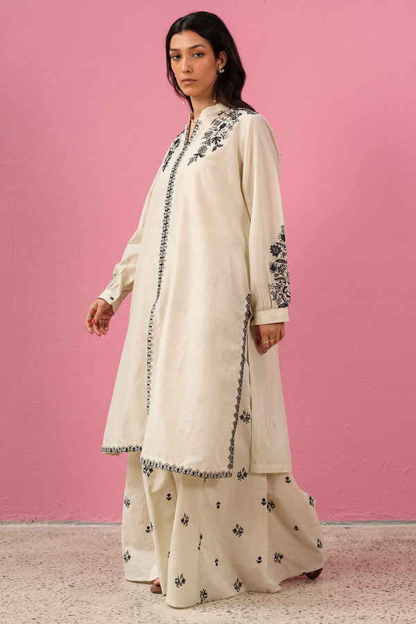Embroidered Ivory Ink Set
