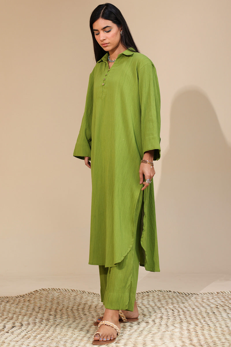 Pure Soft Line Co-Ord Set