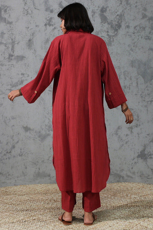 Pure Soft Line Co-Ord Set