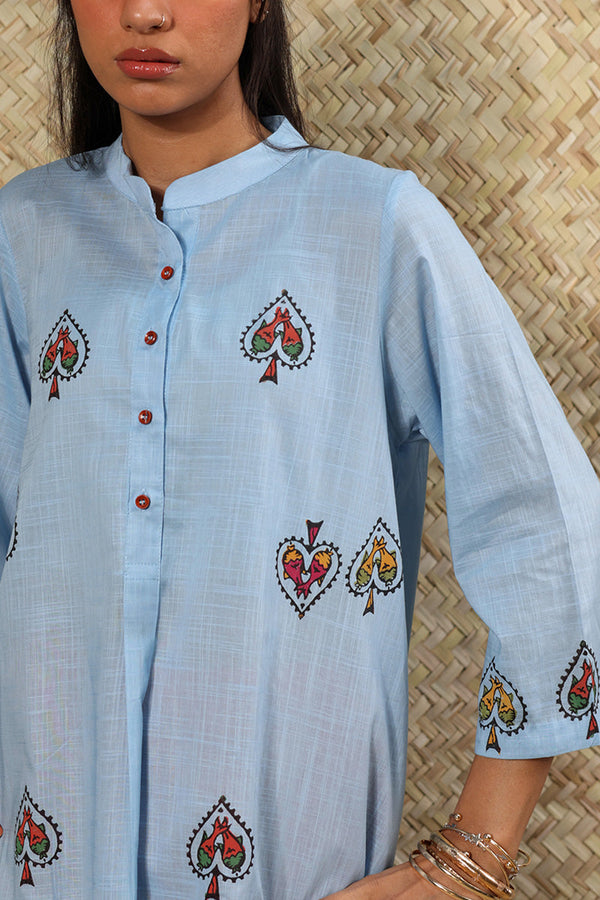 Hand-Block Printed Kurta