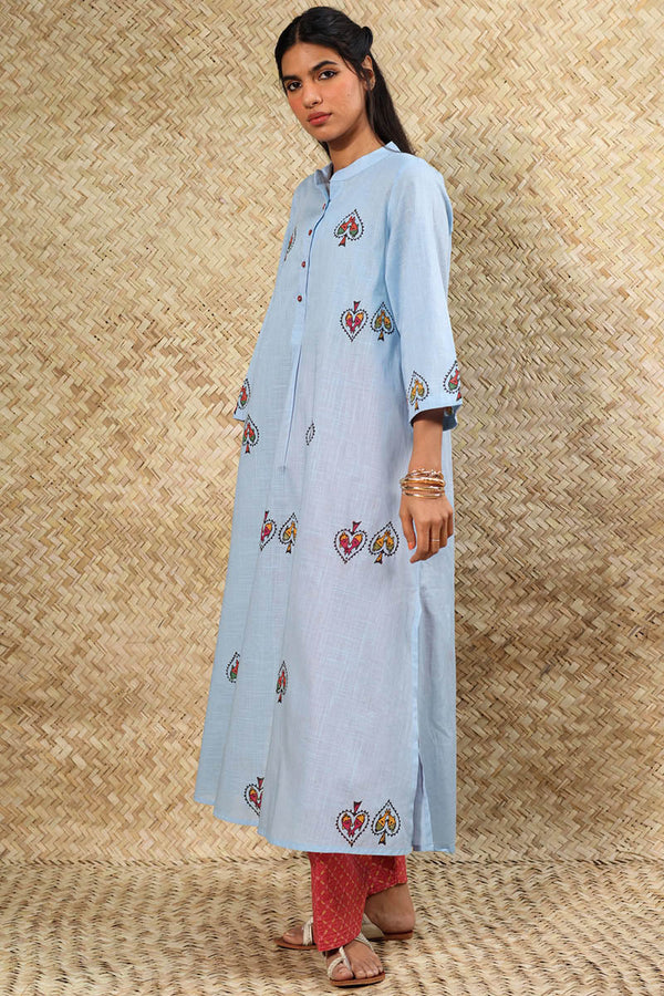 Hand-Block Printed Kurta