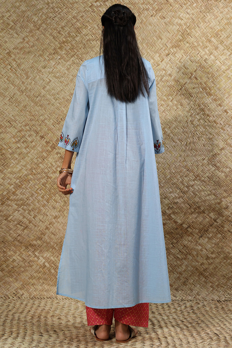 Hand-Block Printed Kurta