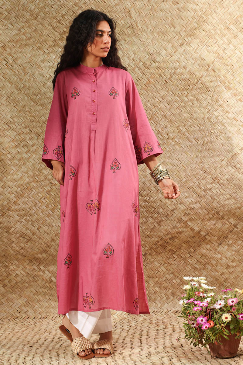 Hand-Block Printed Kurta