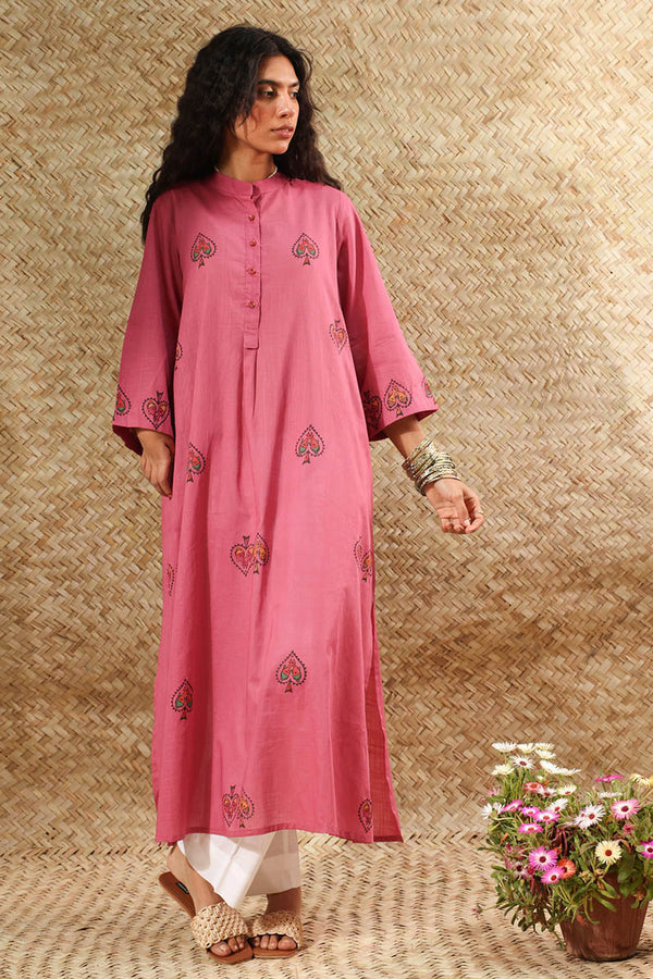 Hand-Block Printed Kurta
