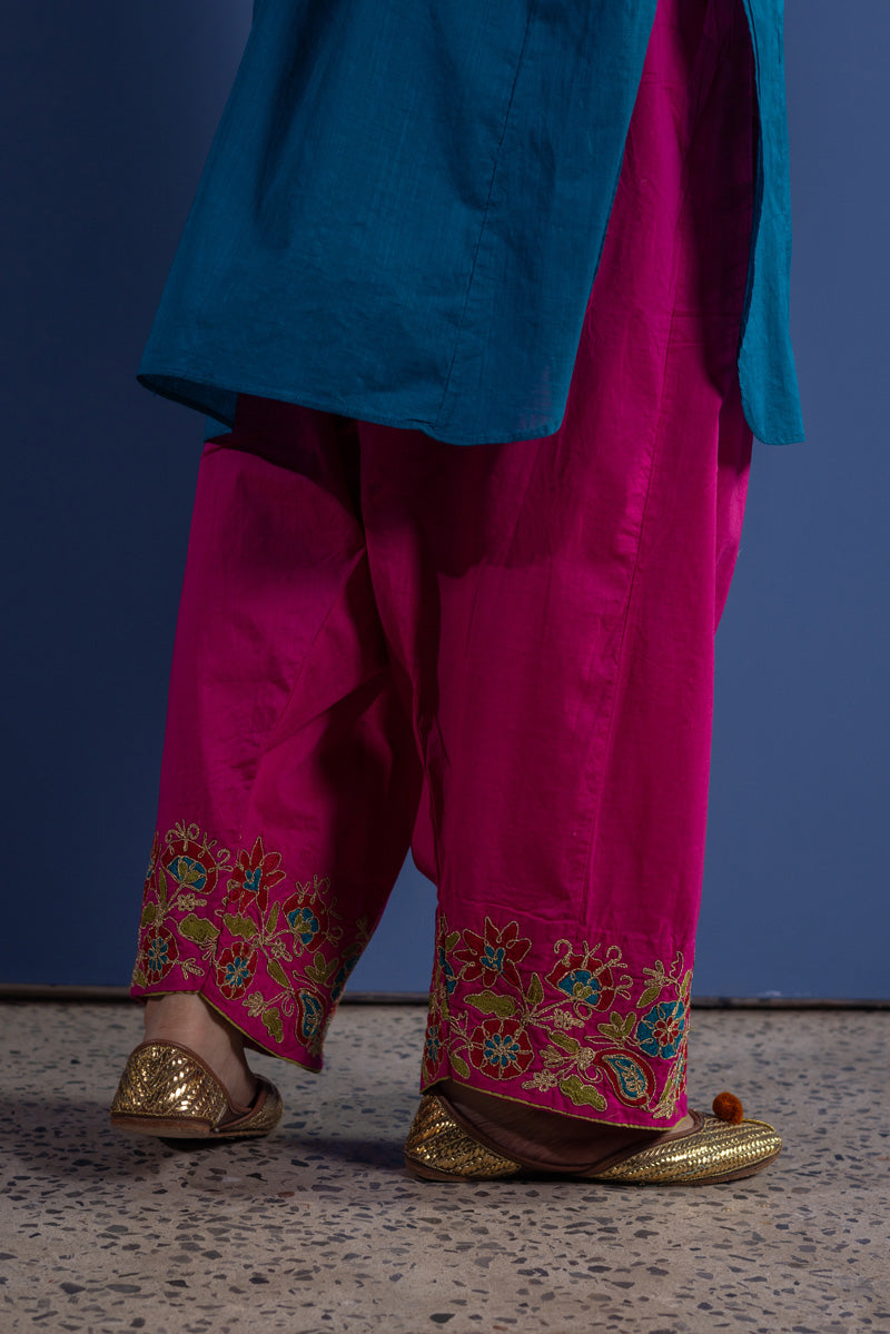 Embroidered Gulnar Set