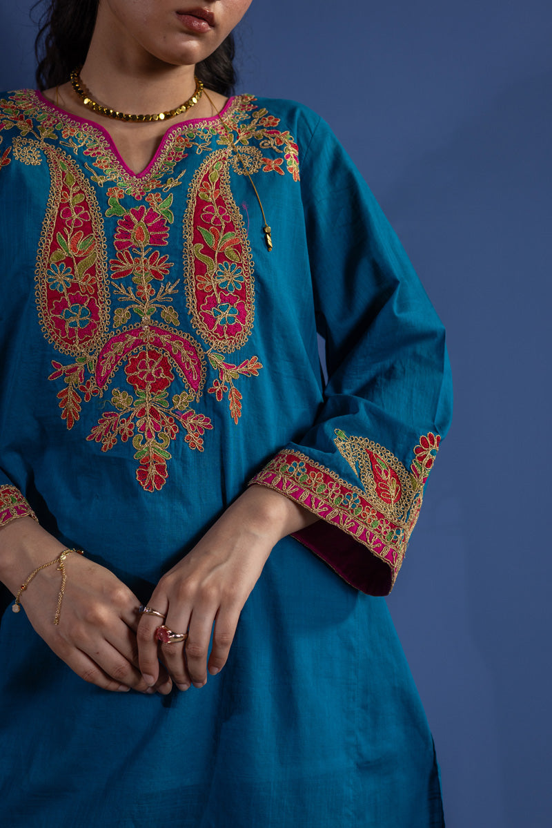 Embroidered Gulnar Set