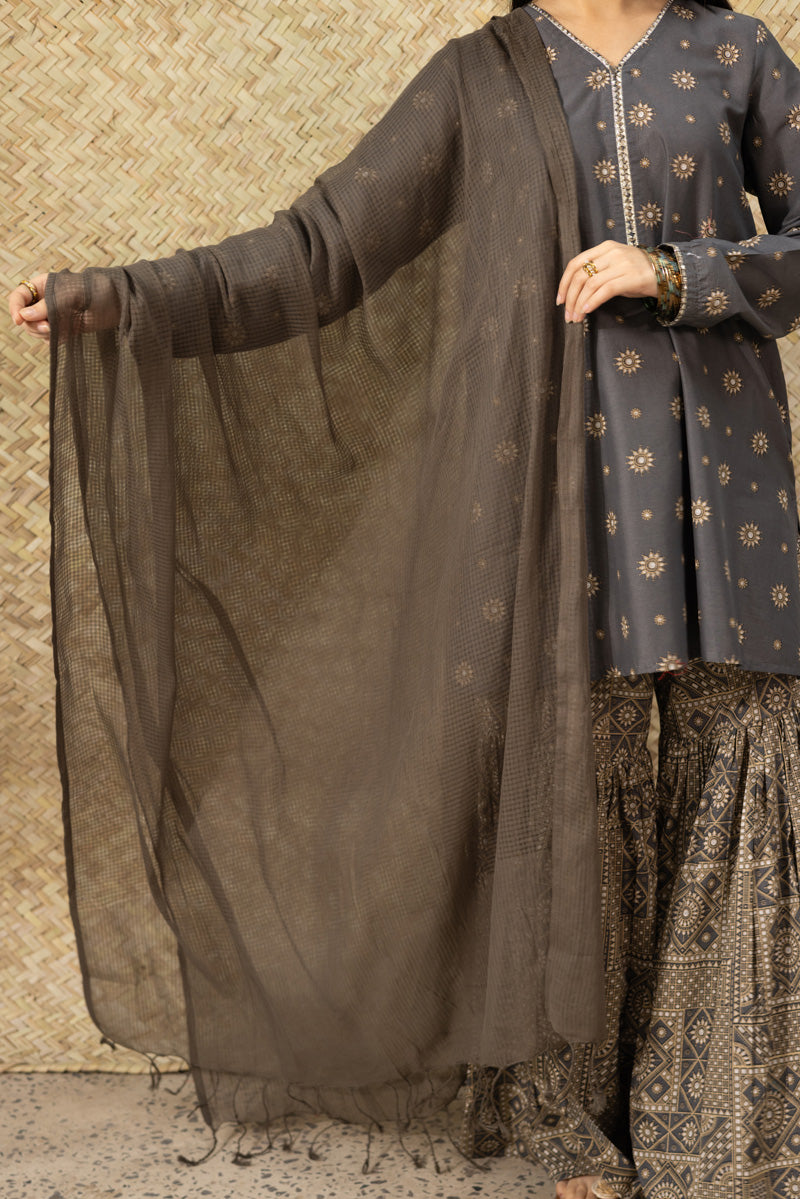 Classic Check Dupatta