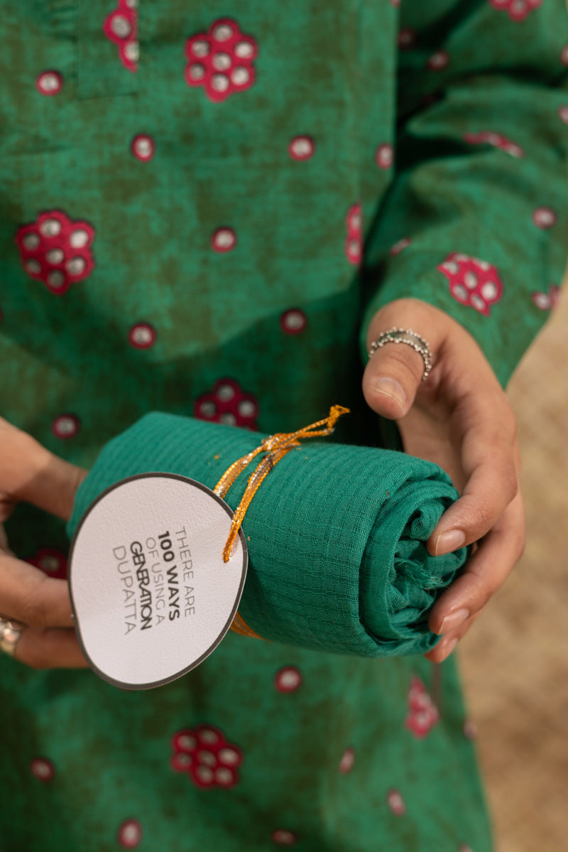 Classic Check Dupatta