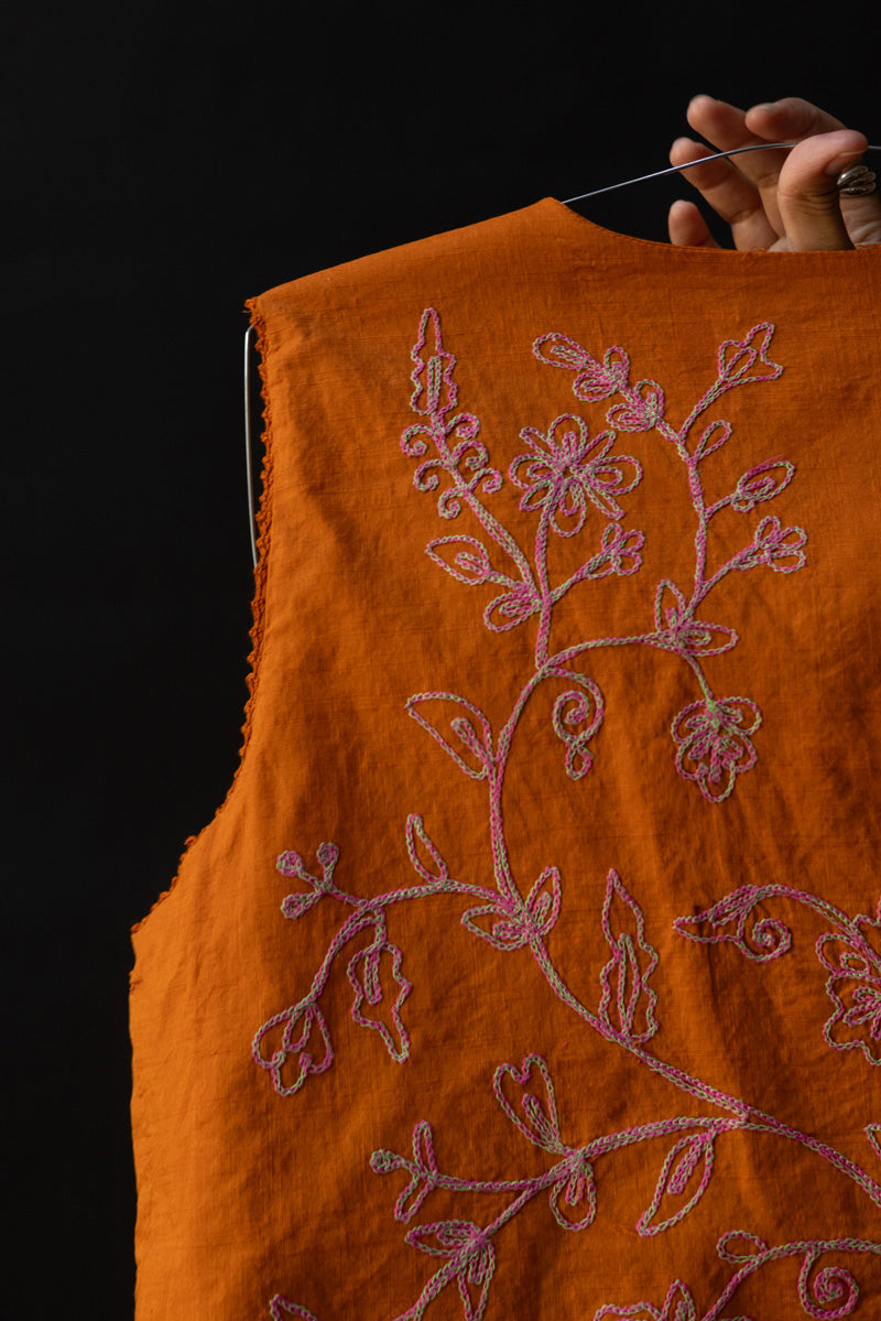 Embroidered Zouk Koti