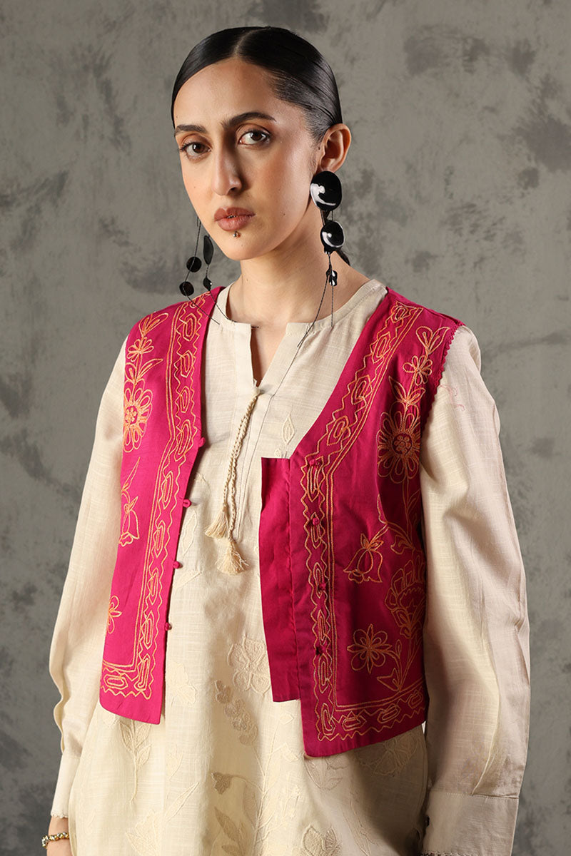 Embroidered Zouk Koti