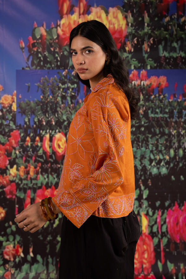 Zouk Embroidered Top