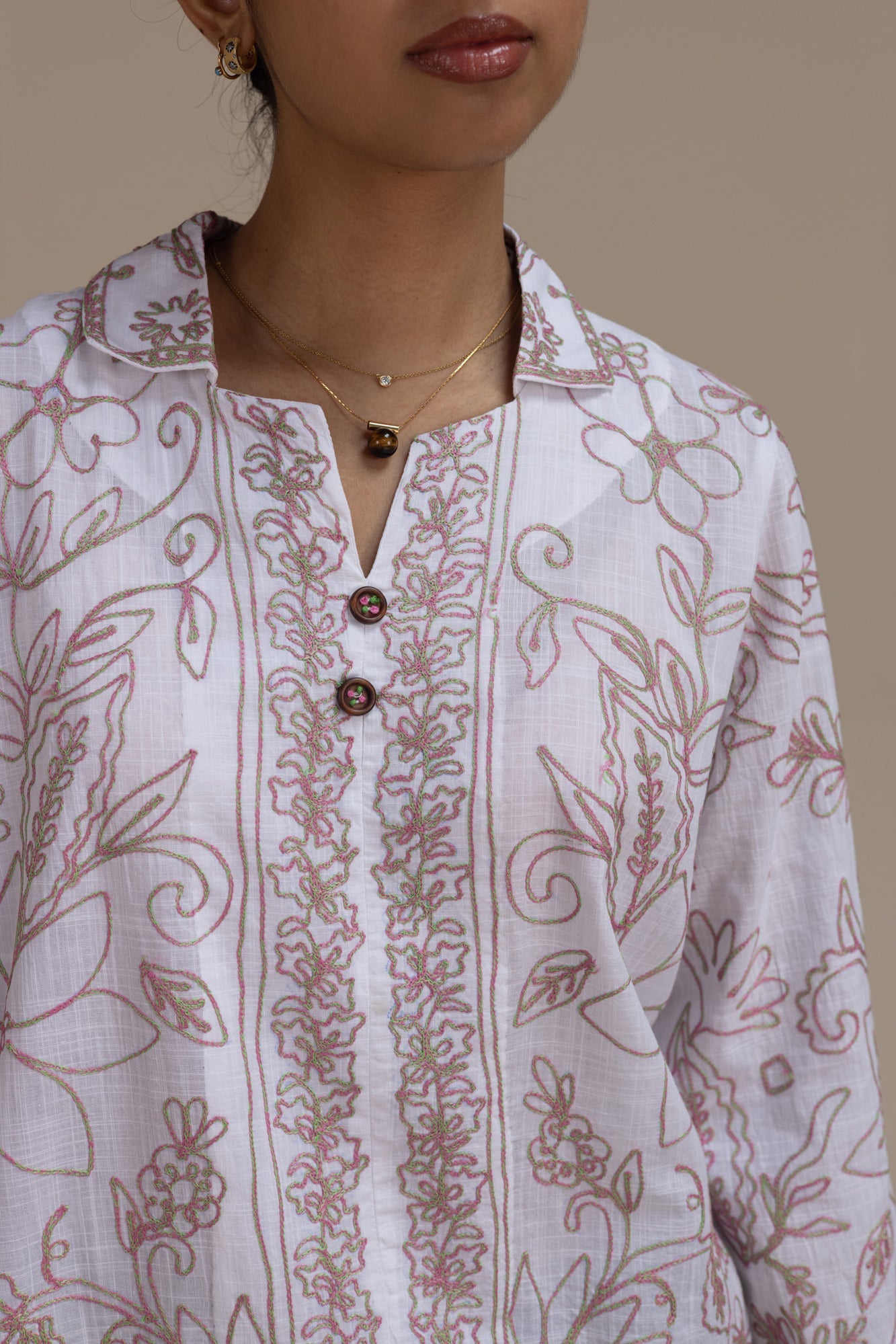 Zouk Embroidered Top
