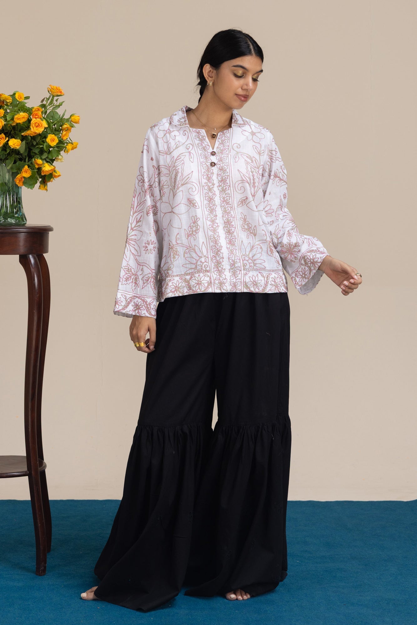 Zouk Embroidered Top