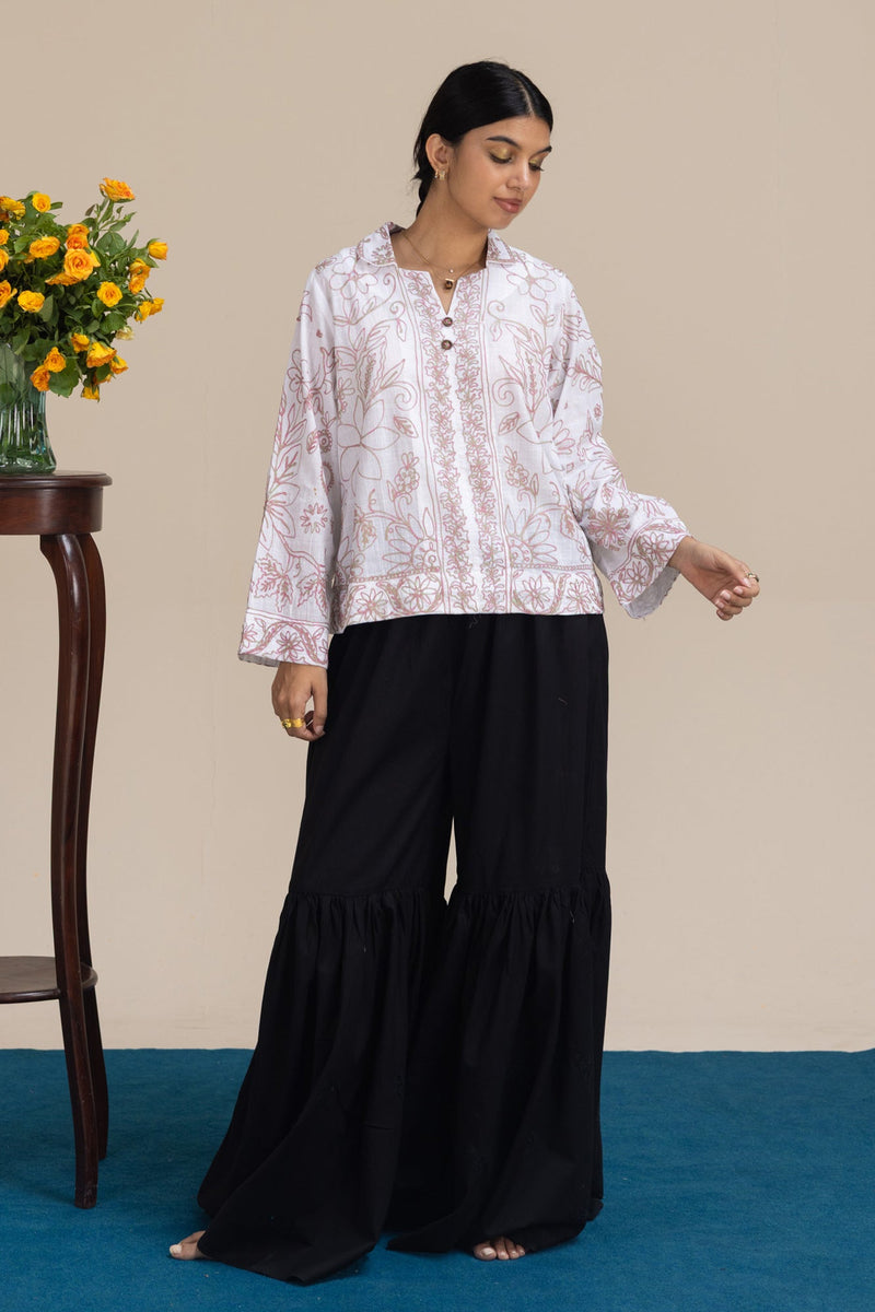 Zouk Embroidered Top