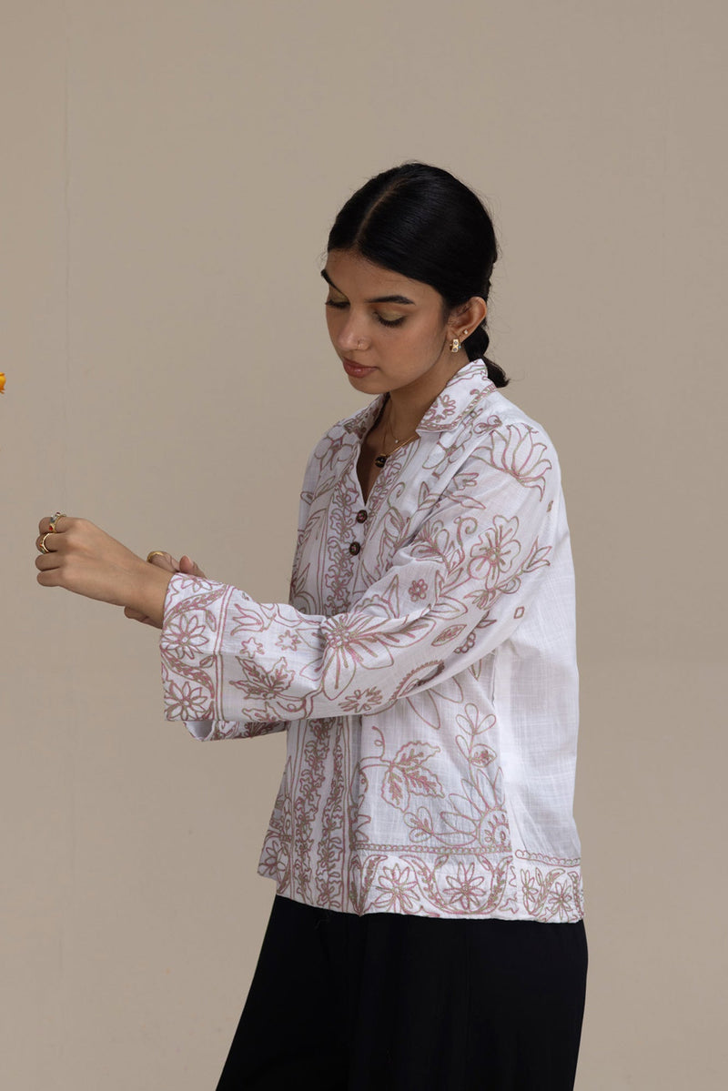 Zouk Embroidered Top